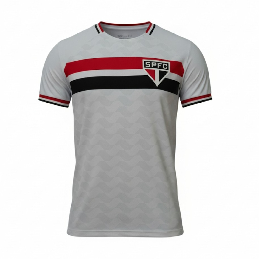 Camisa do São Paulo Raglan Bench Braziline - Masculina