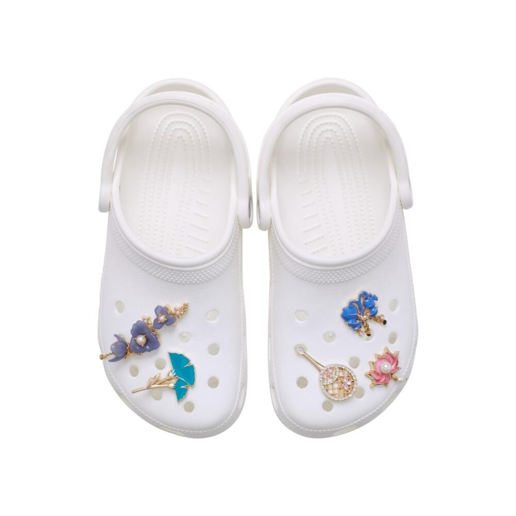 Imagem 2 do produto Jibbitz Crocs Floral Delicado Pack com 5 Peças