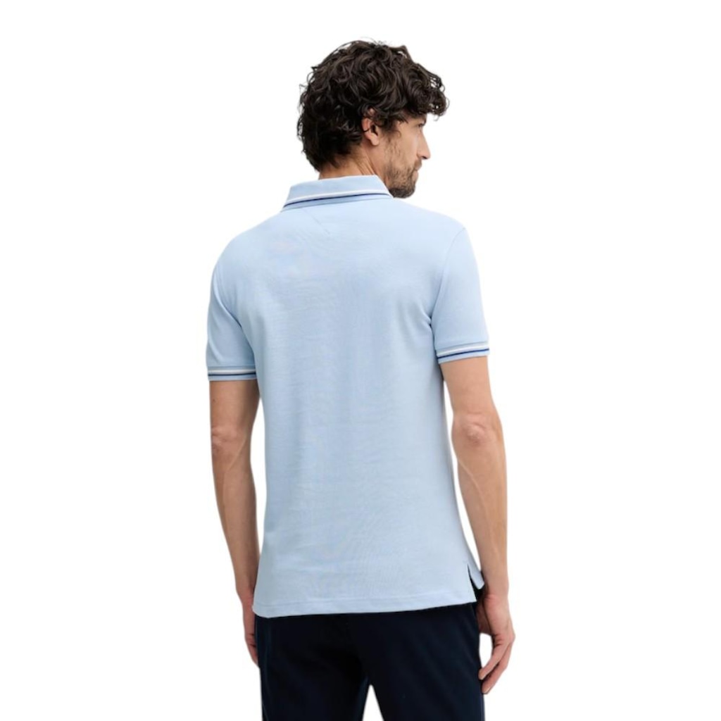 Imagem 2 do produto Camisa Polo Tommy Hilfiger Tipped Slim Fit Masculina