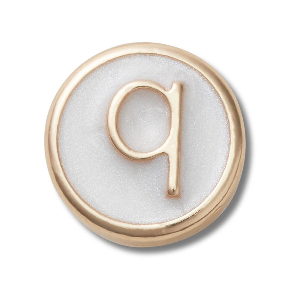 Jibbitz Crocs Letra Q Pequena Perolizada