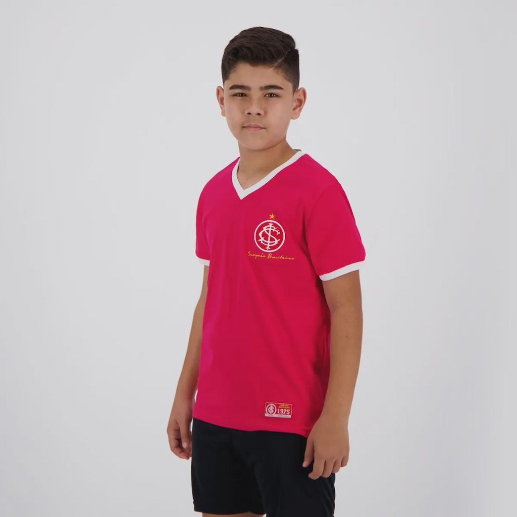 Imagem 2 do produto Camisa Internacional Retrô 1975 Infantil