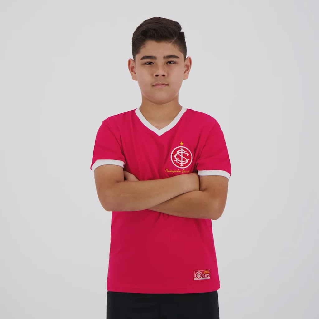 Imagem 5 do produto Camisa Internacional Retrô 1975 Infantil