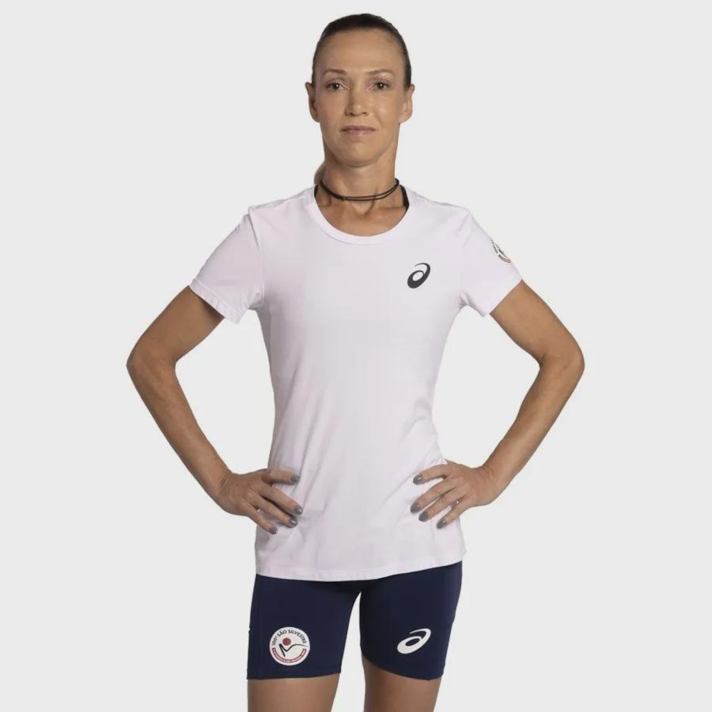 Camiseta ASICS Race São Silvestre Feminino