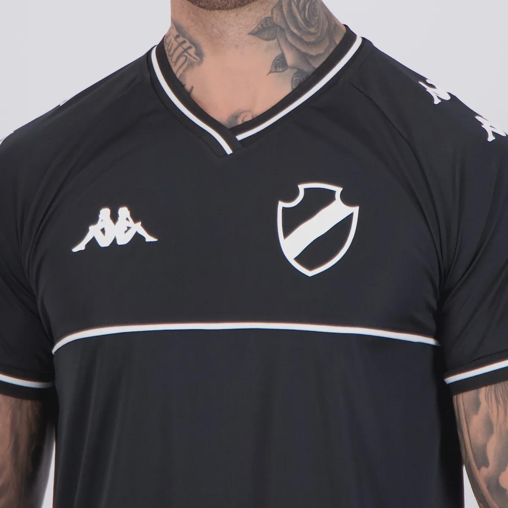 Imagem 5 do produto Camisa do Vasco Supporter Monochromatic Kappa Masculina