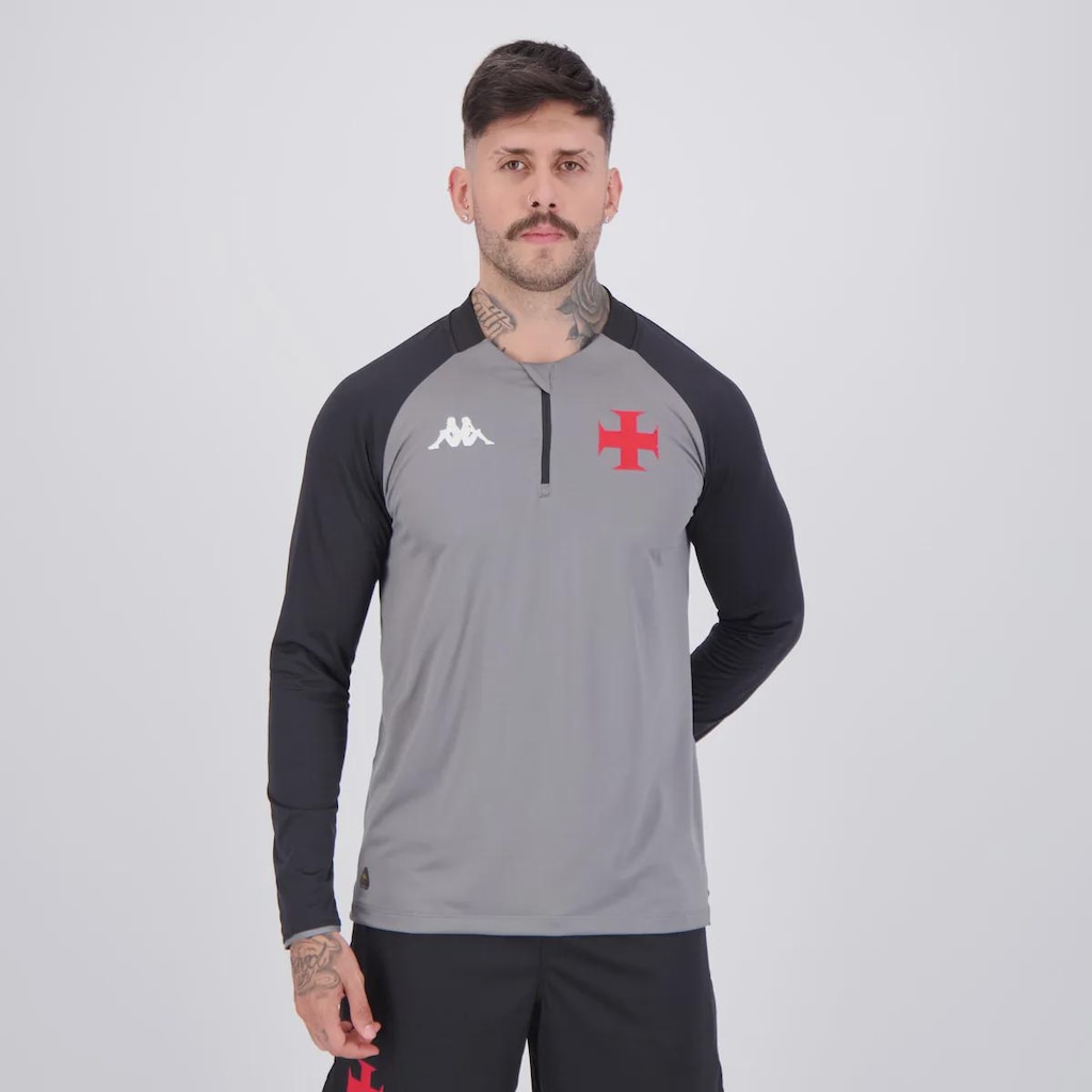 Blusão Kappa Vasco Treino 25/26 Atleta Masculino