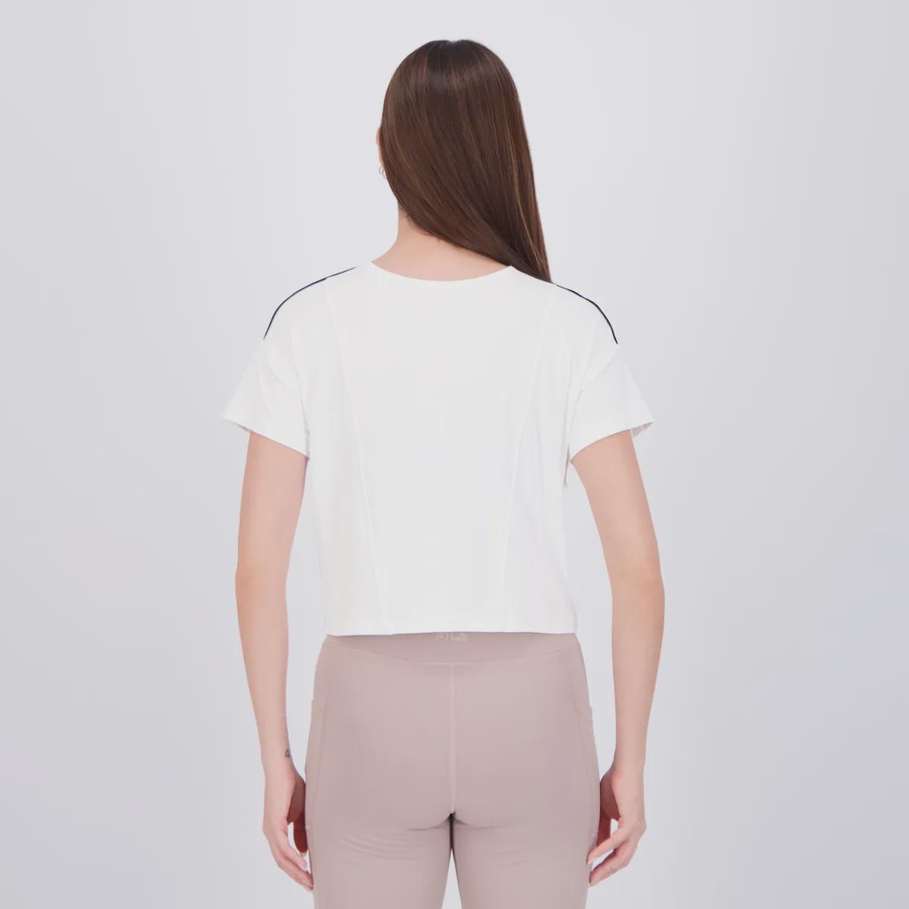 Imagem 4 do produto Camiseta Cropped Fila Adaptable Classic Sports Feminino