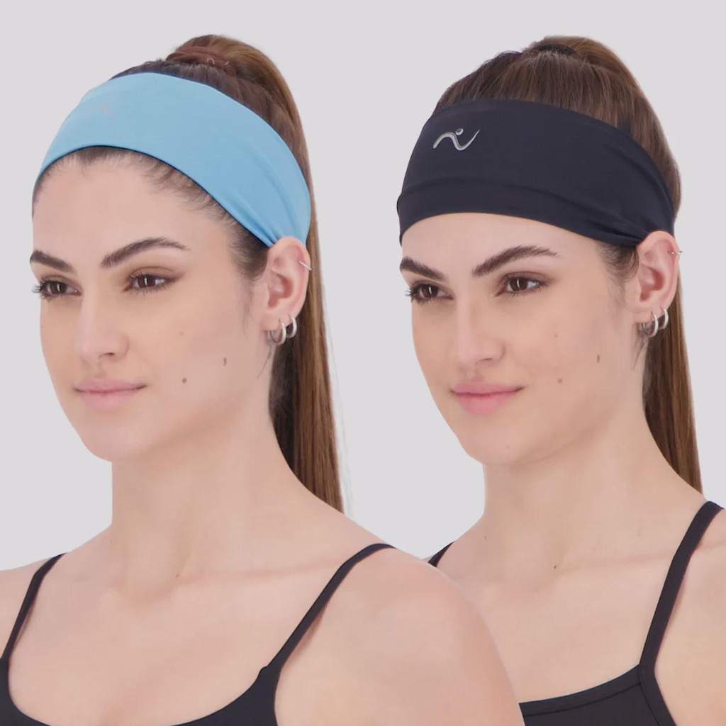 Kit 2 Heandbands Snugg Running Unissex