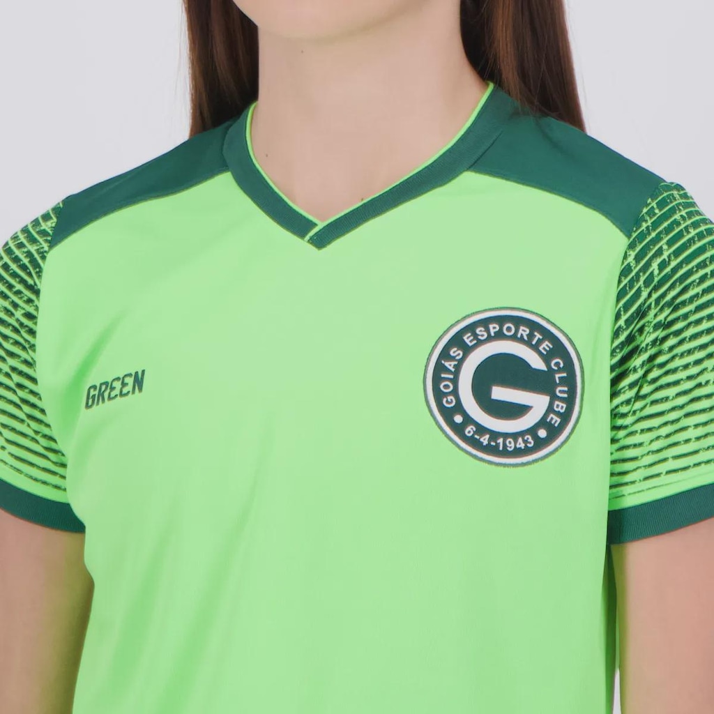Imagem 5 do produto Camisa Gr33n Goiás Treino Goleiro 2023 Feminina