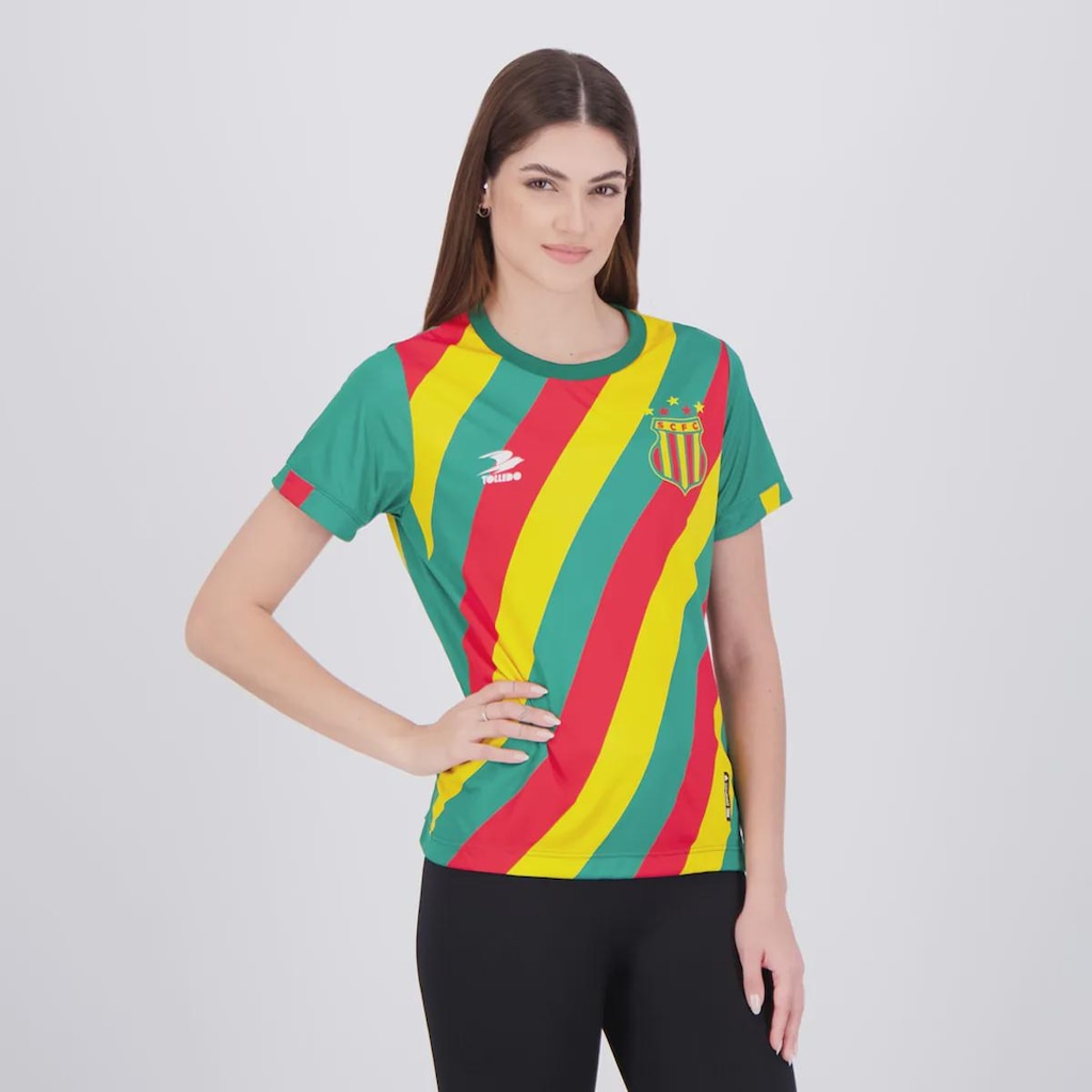 Imagem 2 do produto Camisa Tolledo Sports Sampaio Corrêa FC I 25/26 Feminina
