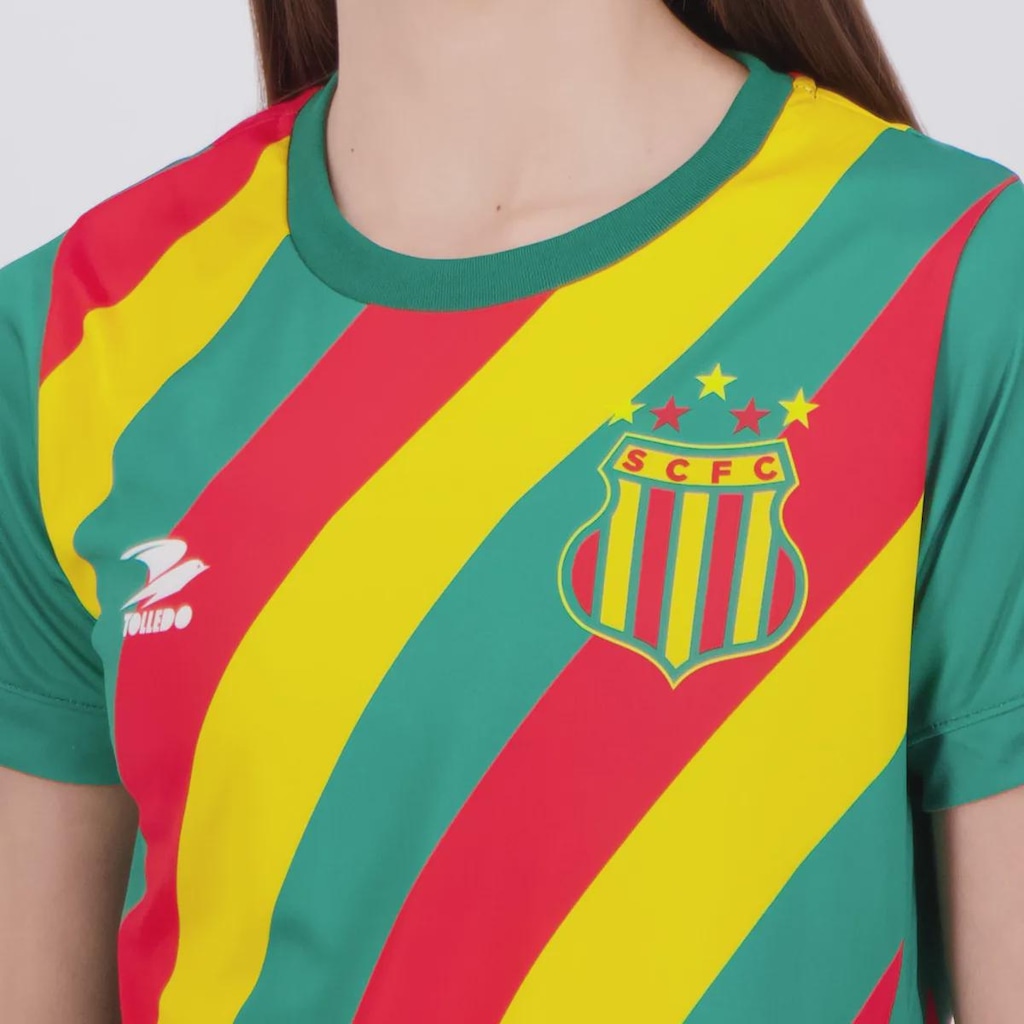 Imagem 5 do produto Camisa Tolledo Sports Sampaio Corrêa FC I 25/26 Feminina