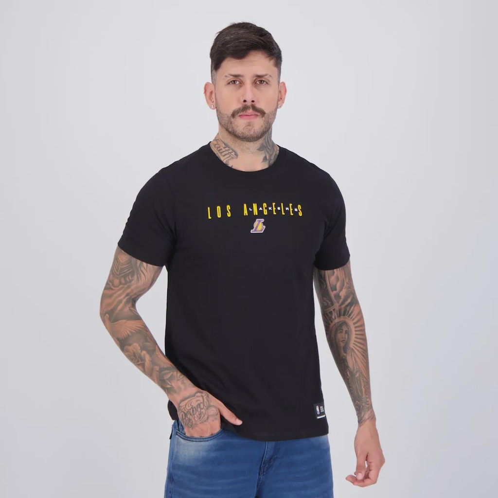 Imagem 2 do produto Camiseta NBA Los Angeles Lakers Spell Masculina