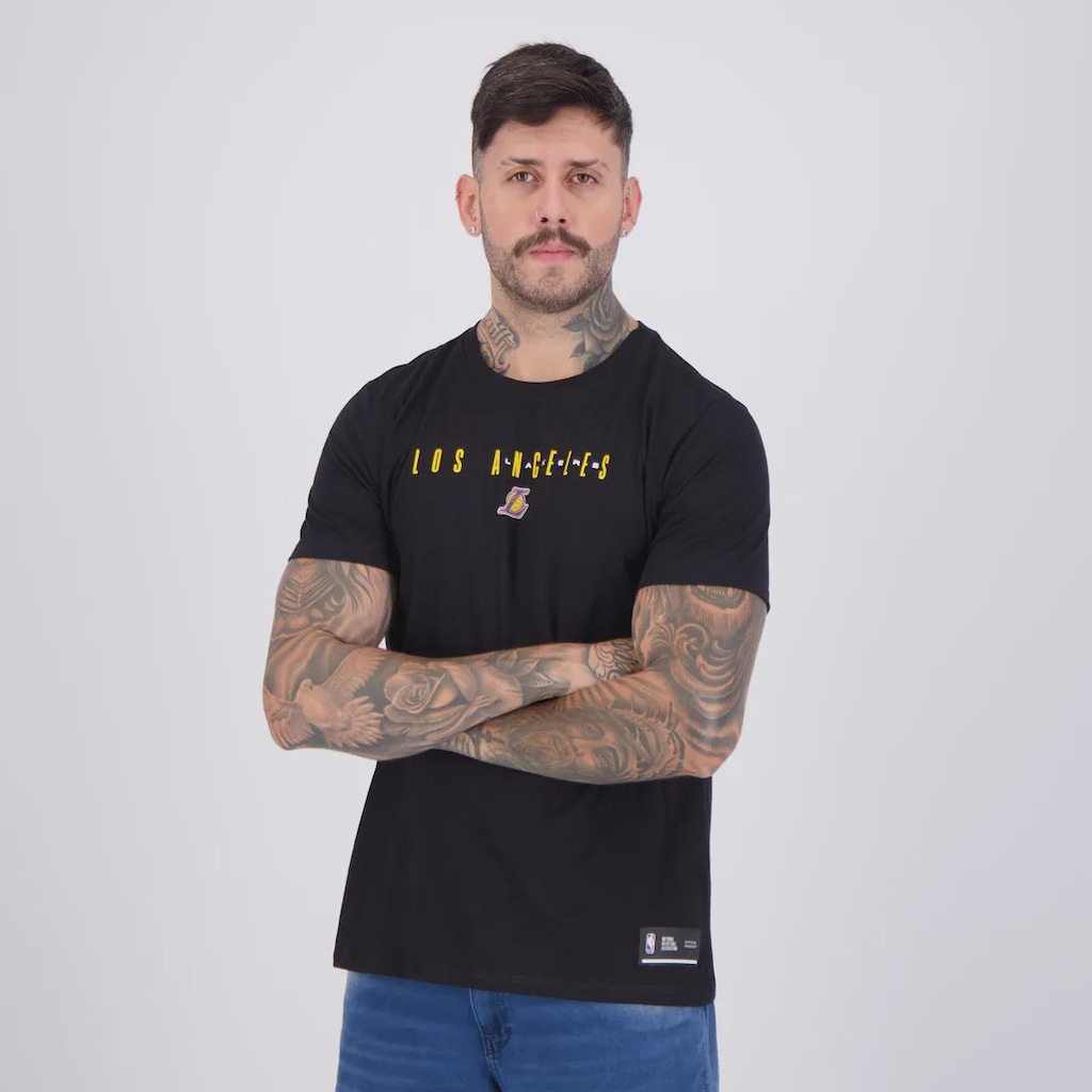 Imagem 3 do produto Camiseta NBA Los Angeles Lakers Spell Masculina