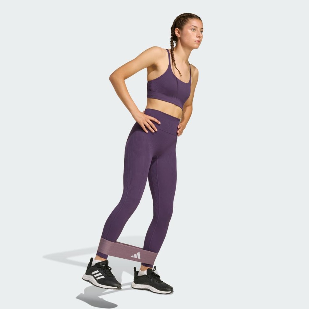 Imagem 4 do produto Top adidas All Me Light Suporte Rib Long Line Feminino