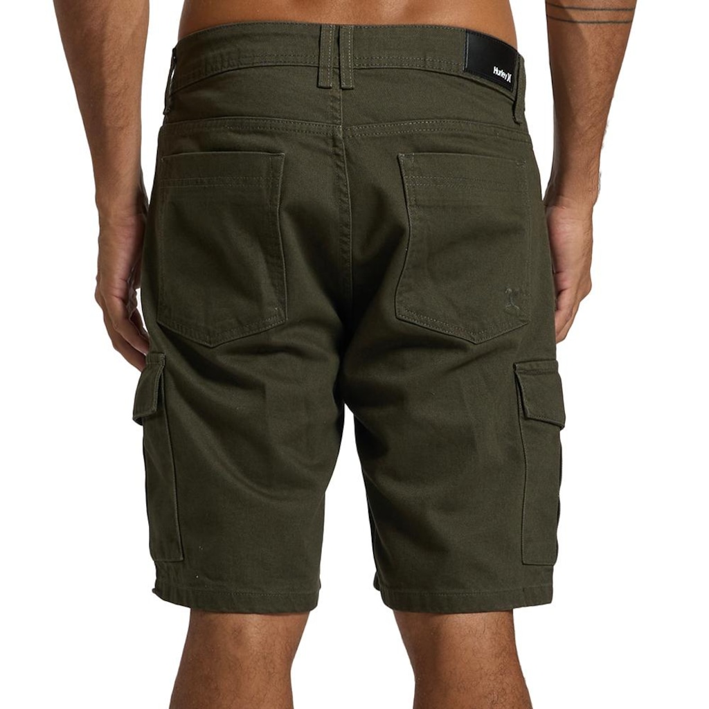 Imagem 2 do produto Bermuda Hurley Sarja Cargo SM26 Masculina Militar