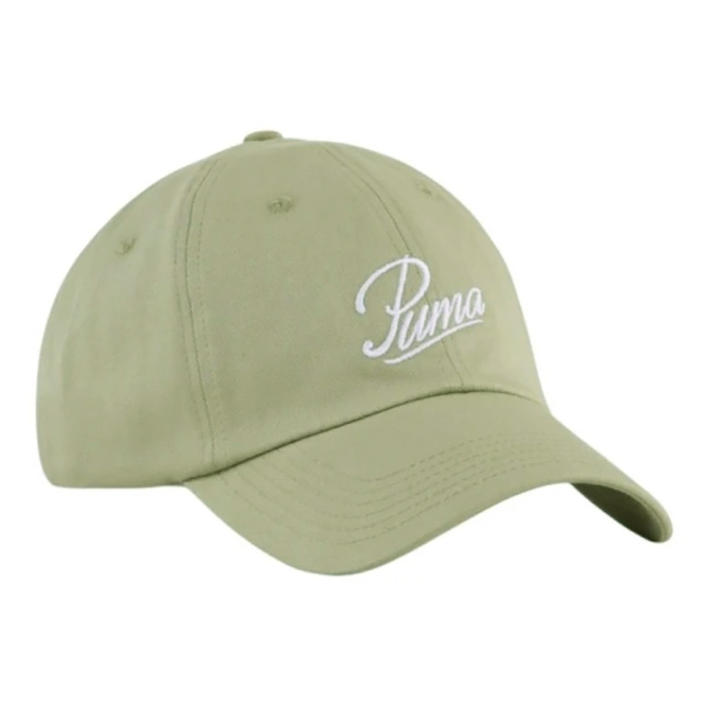 Boné PUMA Essentials Script Logo Dad Adulto Aba Curva