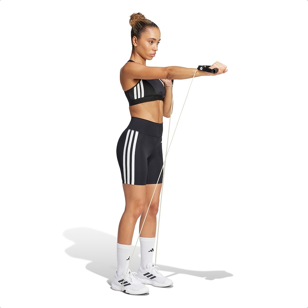 Imagem 4 do produto Bermuda adidas Feminina Optime Essentials 3 Listras Feminino