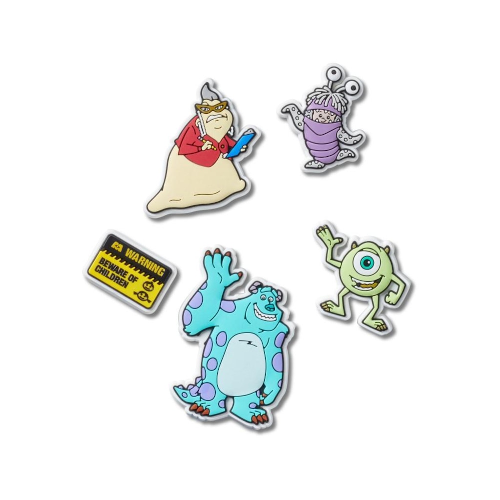 Kit Jibbitz Crocs Monstros SA Pack com 5 Peças