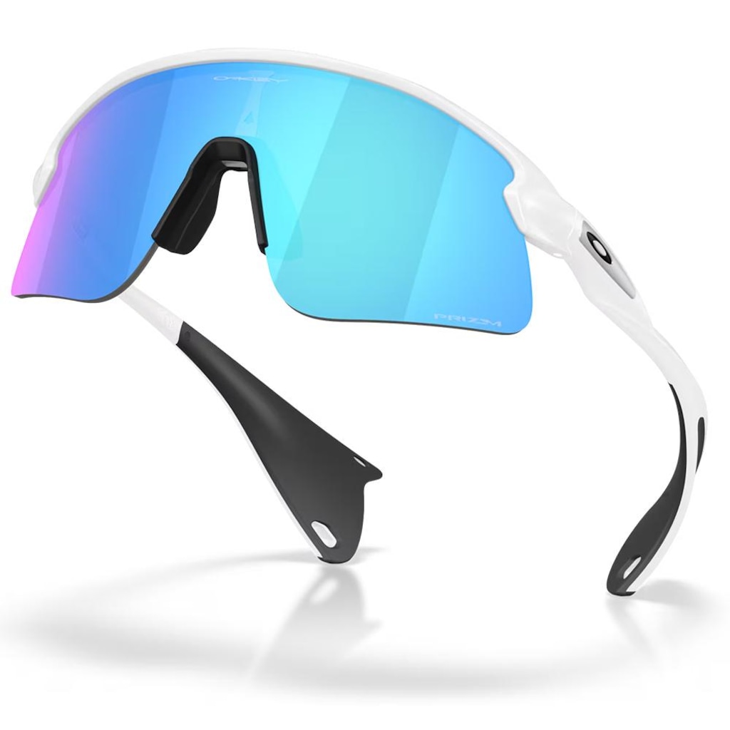 Imagem 4 do produto Óculos de Sol Unissex Oakley Stunt Devil S Matte White Prizm Sapphir