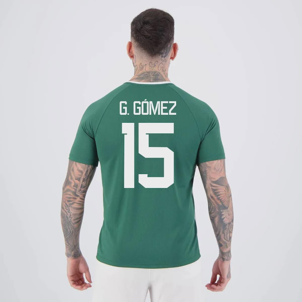 Camisa Palmeiras Alviverde 15 Gustavo Gómez Masculino