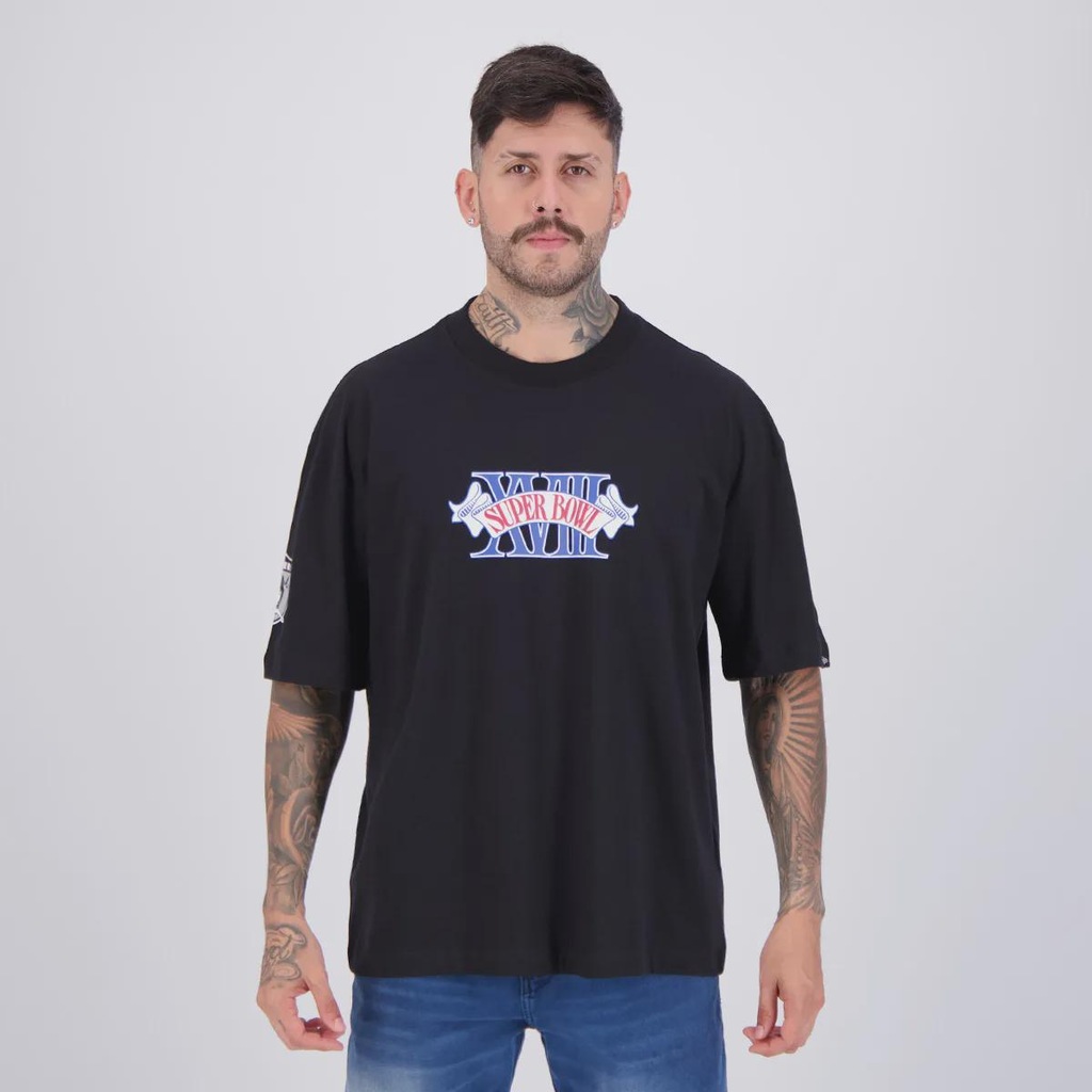 Camiseta New Era NFL Las Vegas Raiders Core Masculina