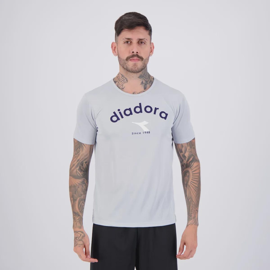 Camiseta Diadora Basic Logo Masculino