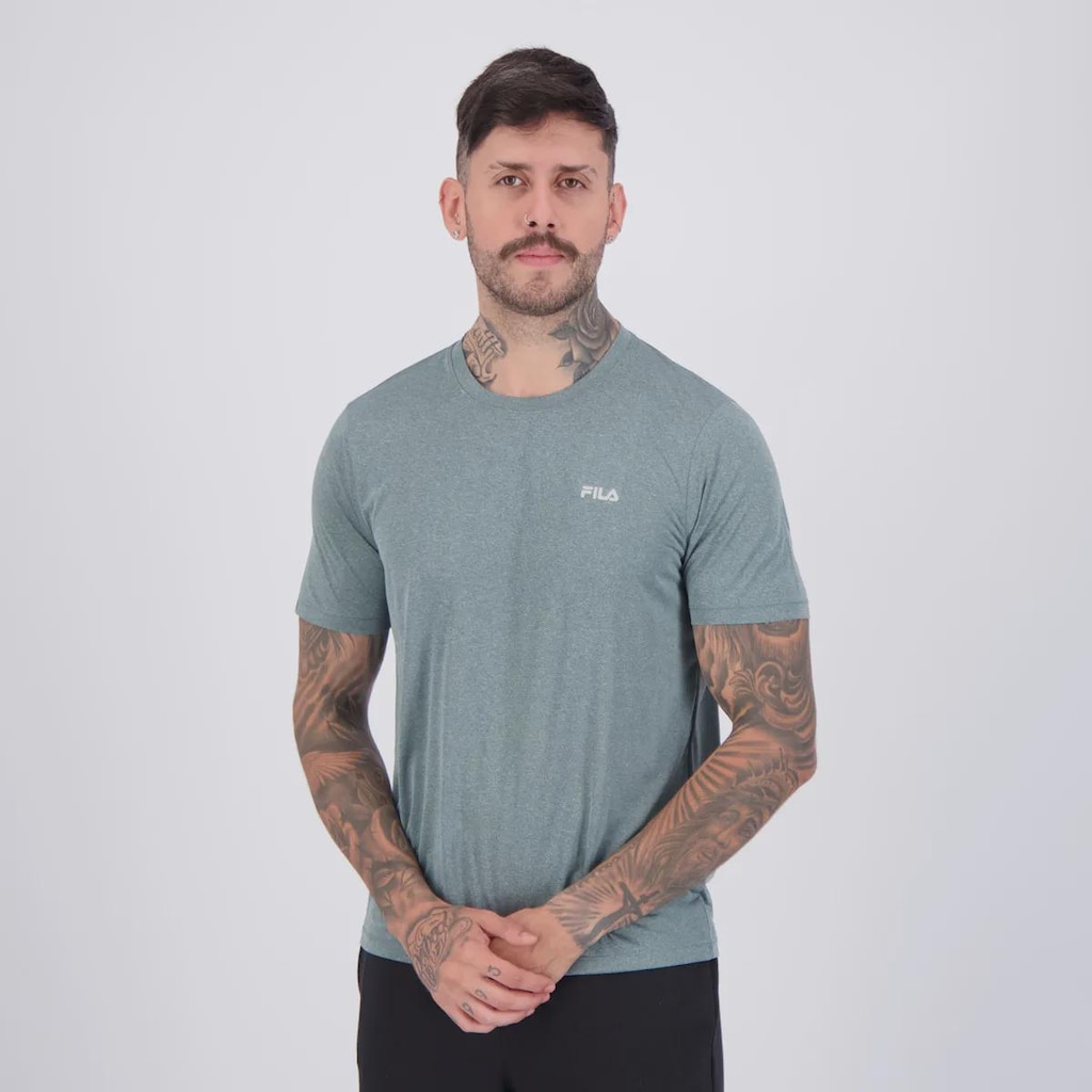 Imagem 3 do produto Camiseta Fila Sport Melange II Masculina