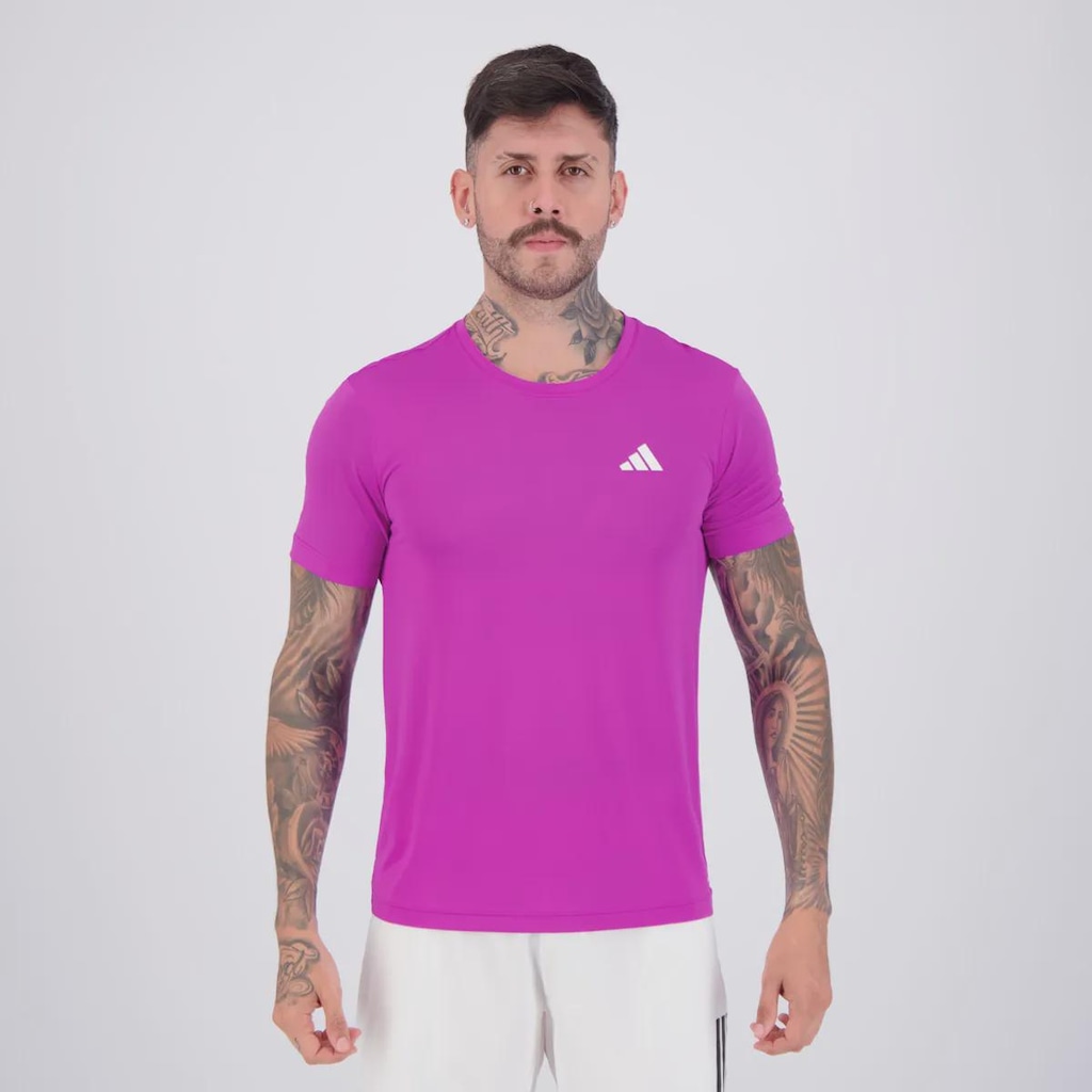 Camiseta adidas Own The Run 3S Masculina