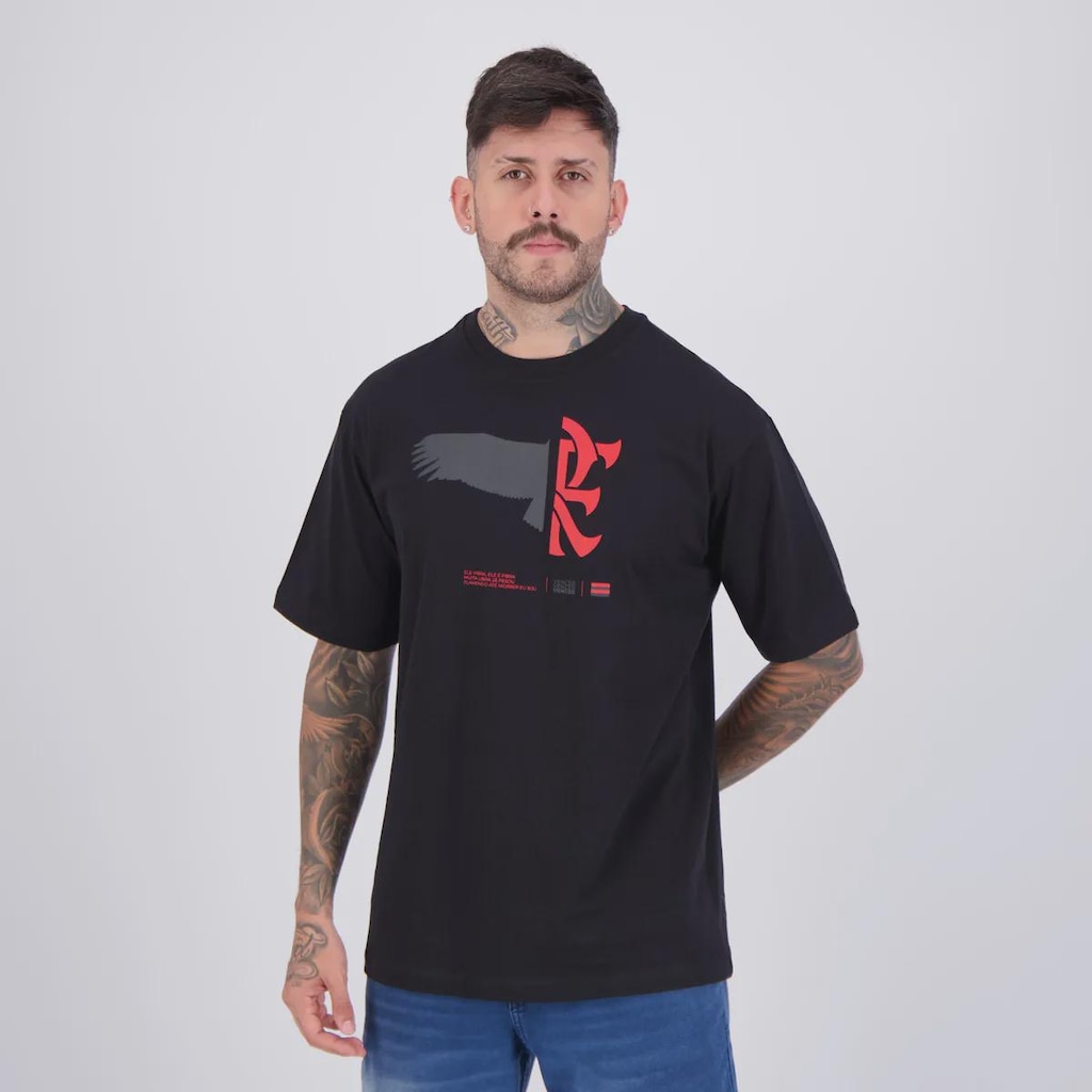 Imagem 3 do produto Camisa Flamengo Fluxo Masculino
