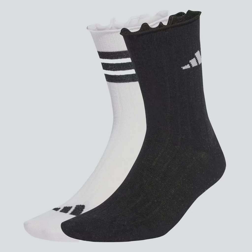 Kit Meia adidas Glow 2 Pares