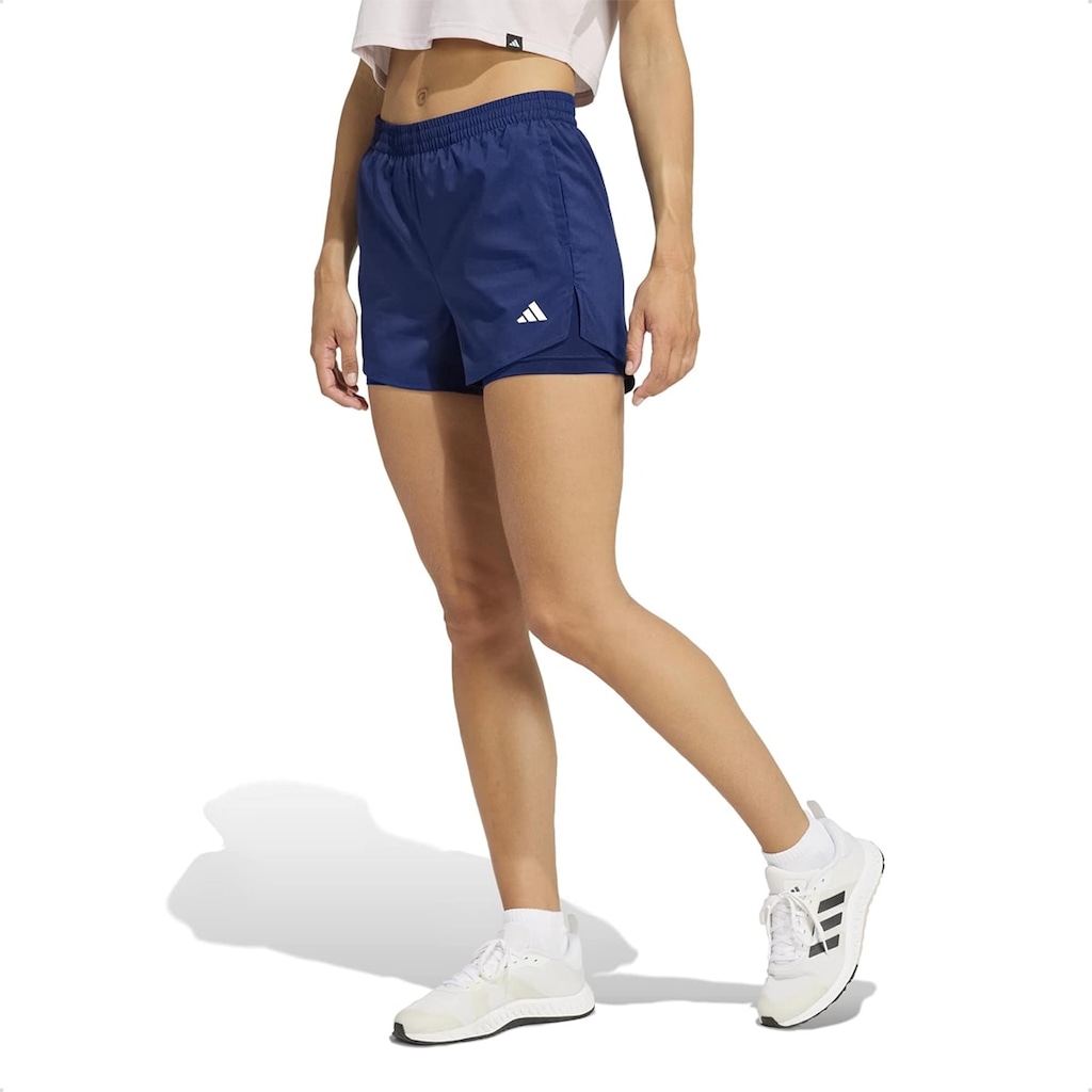 Shorts adidas Feminino Treino 2 em 1