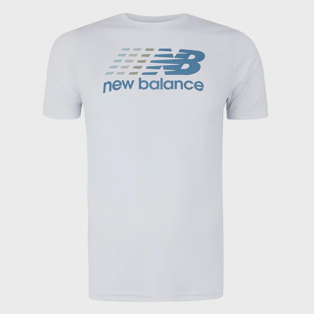 Camiseta New Balance Multi Color Performance Masculina