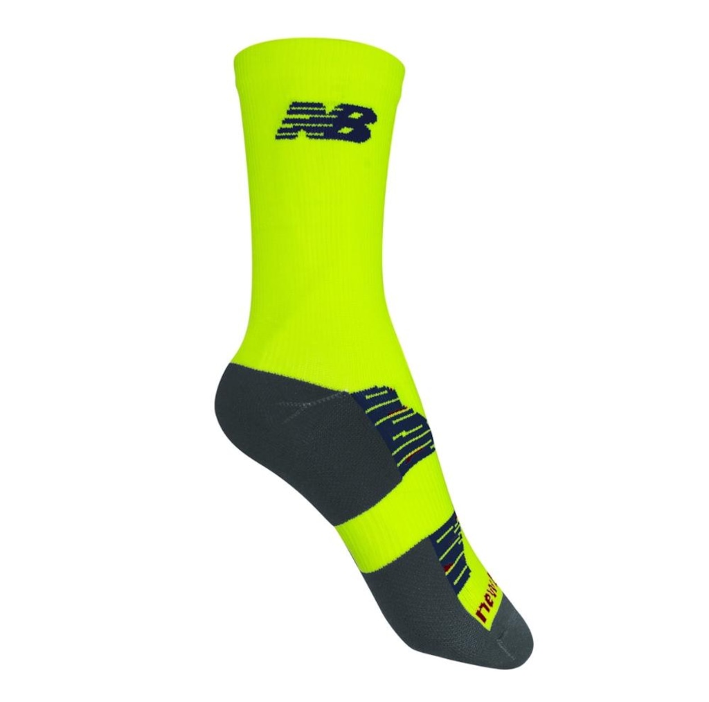 Meias New Balance Performance Run Cano Longo Adulto