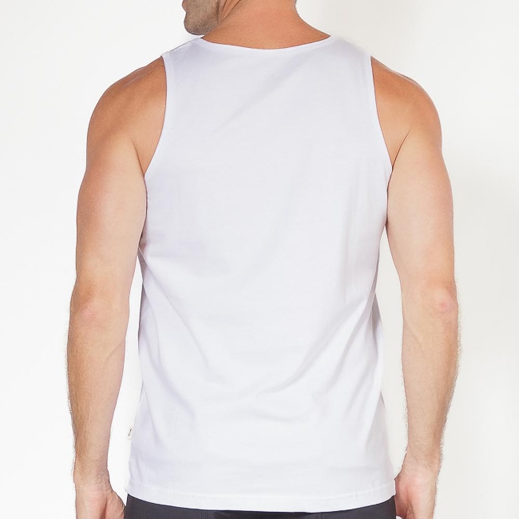 Imagem 2 do produto Regata Rip Curl Brand Icon SM26 Masculina Branco
