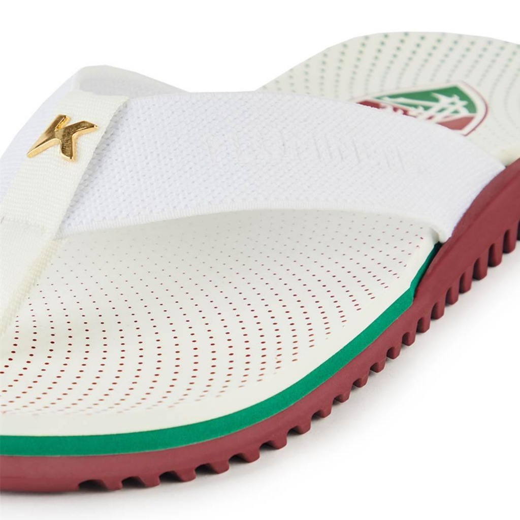 Imagem 5 do produto Chinelo Kenner Nk6 Ampass Fluminense Masculino Branco