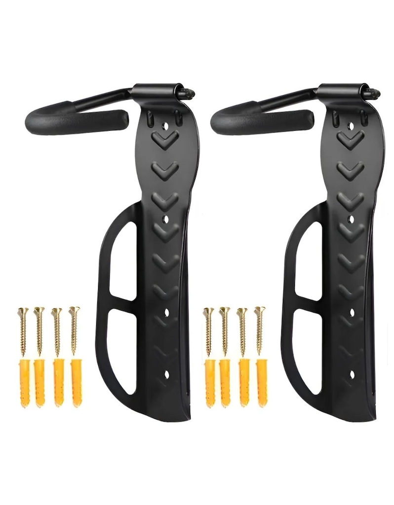 2x Suporte parede bicicleta vertical Absolute gancho fixo