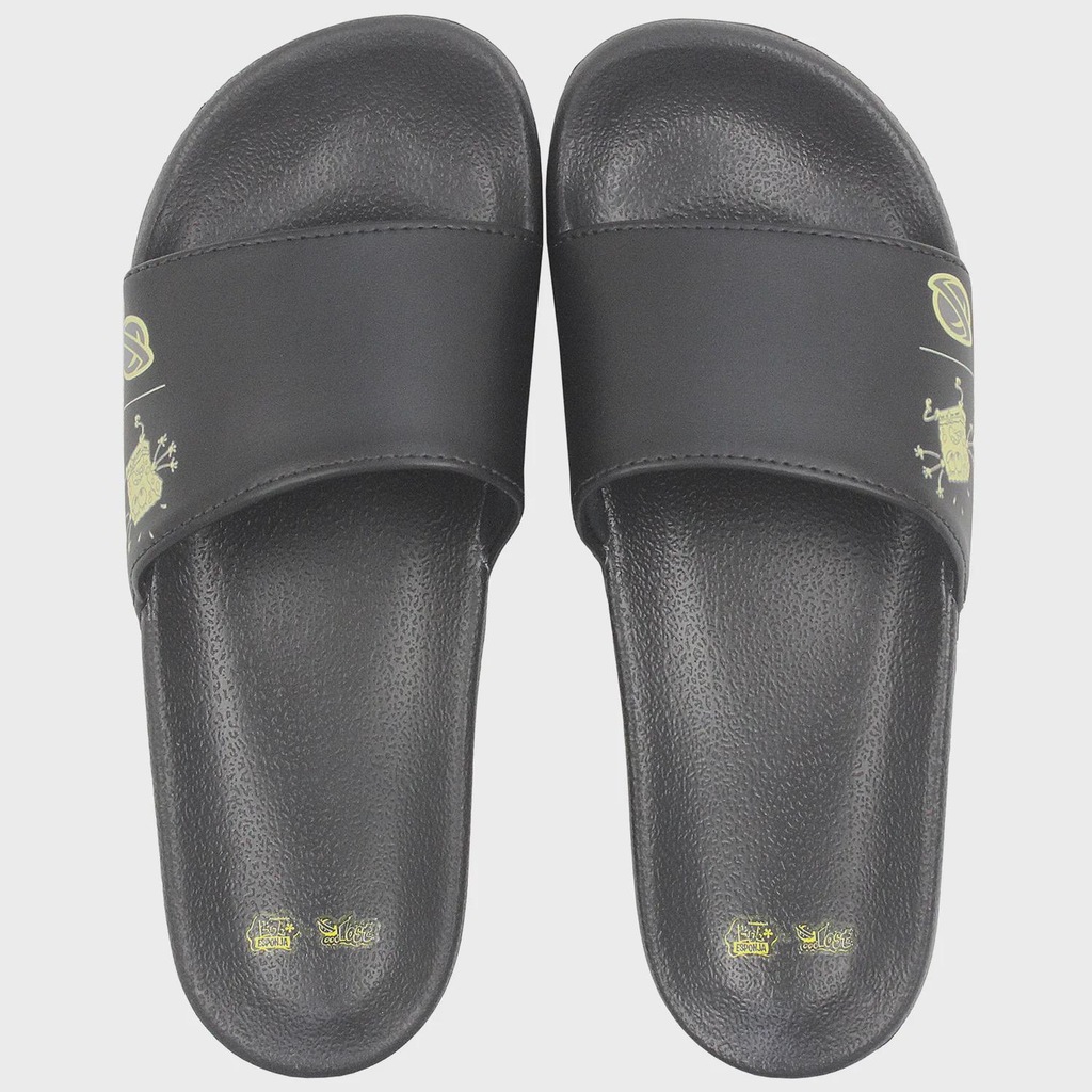 Chinelo Slide On Lost x Bob Esponja Masculino