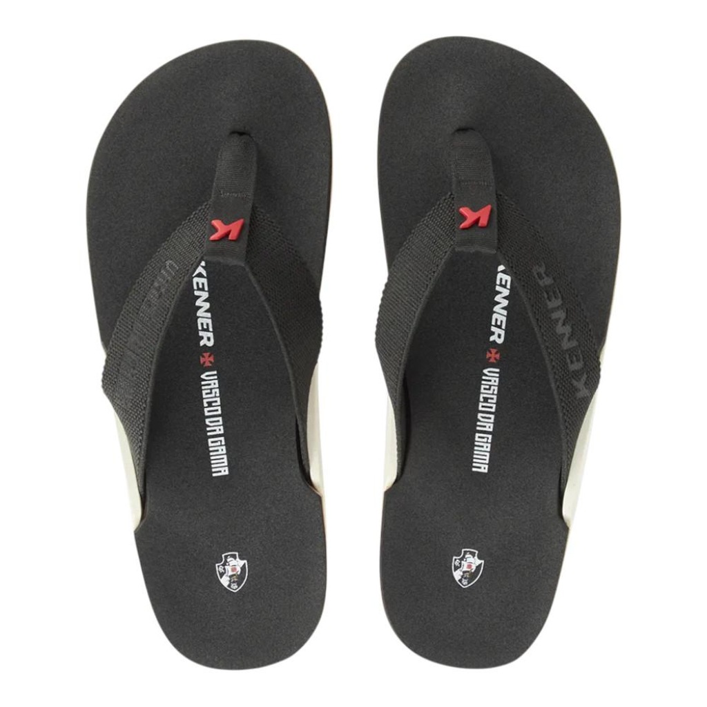 Chinelo Kenner Vasco Da Gama Nk6 PRO Masculino
