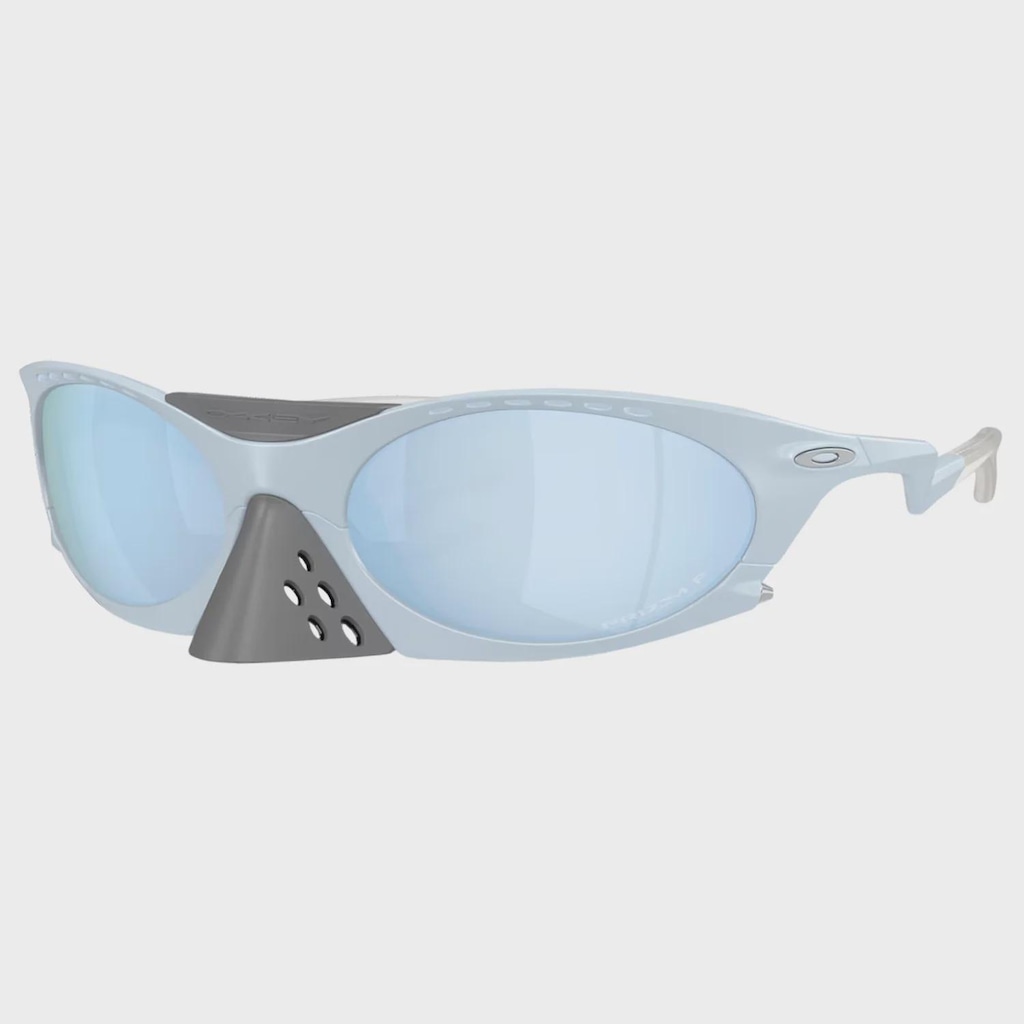 Óculos de Sol Oakley Plantaris Matte Stonewash Prizm Deep Water Polarized Masculino