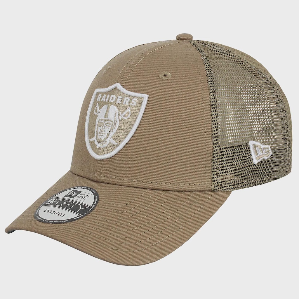 Boné New Era 9-Forty NFL Las Vegas Raiders Khaki Masculino