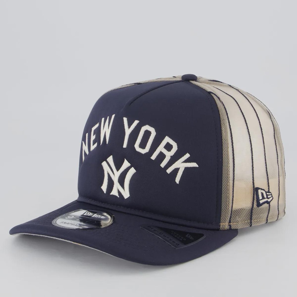 Boné Aba Curva New Era MLB New York Yankees Trucker 950 Unissex