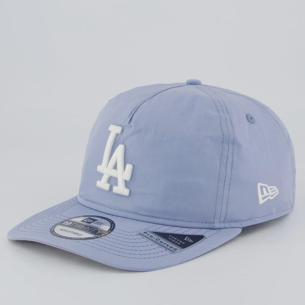 Boné Aba Curva New Era MLB Los Angeles Dodgers Nylon Unissex
