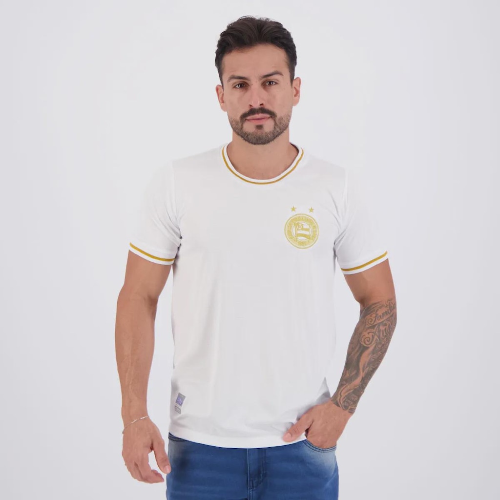 Camisa Da Bahia Retrô Jacquard Masculina