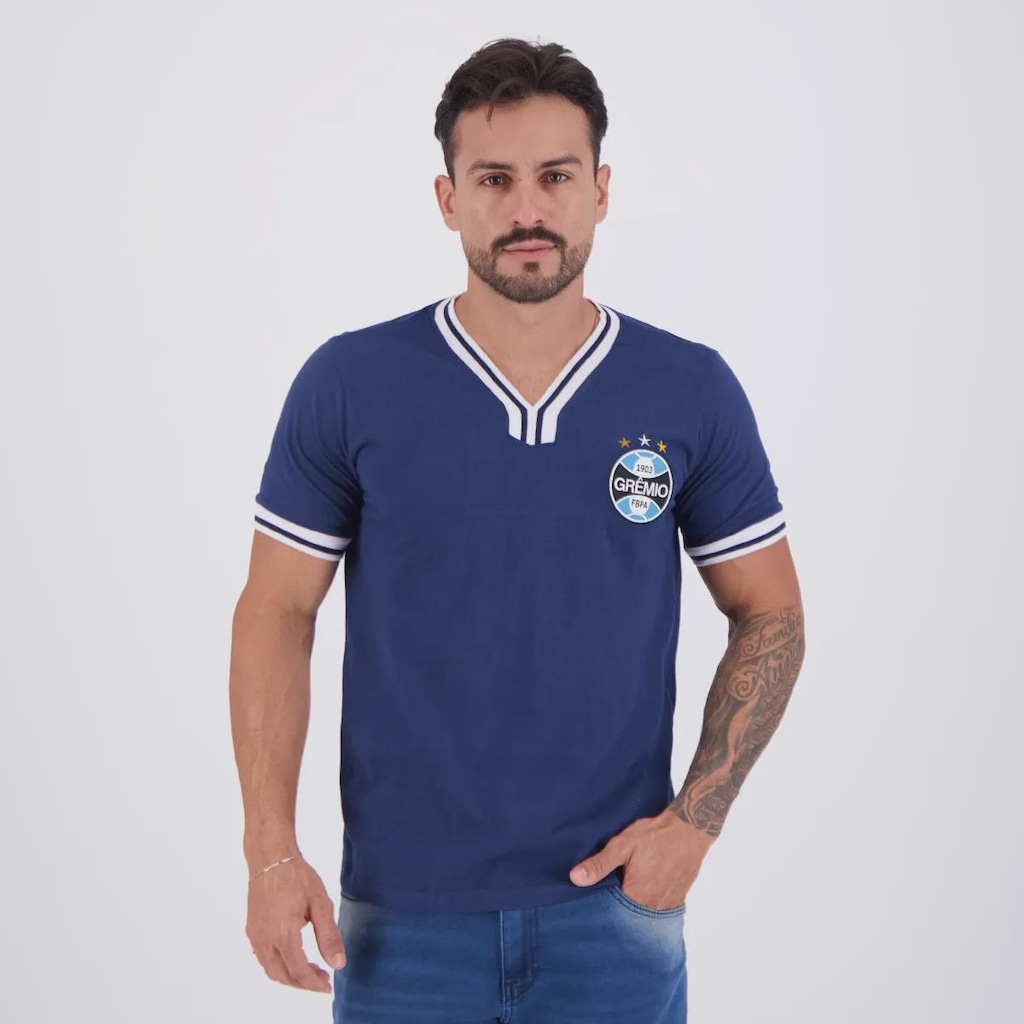 Camisa Do Grêmio Vintage Masculina