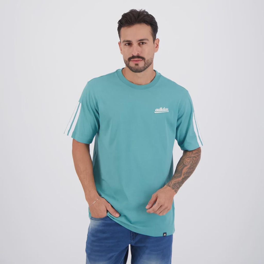 Camiseta adidas Color Script Masculina