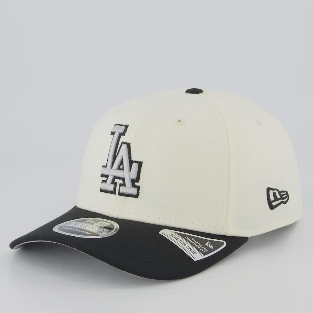 Boné Aba Curva New Era MLB Los Angeles Dodgers Gry 970SS Unissex