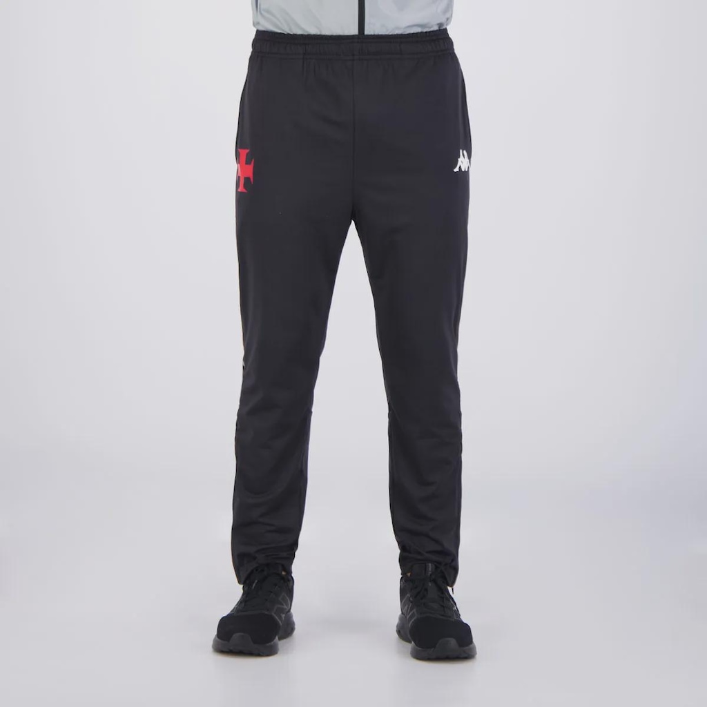 Calça Do Vasco Treino Comissão 2025 Kappa Masculina