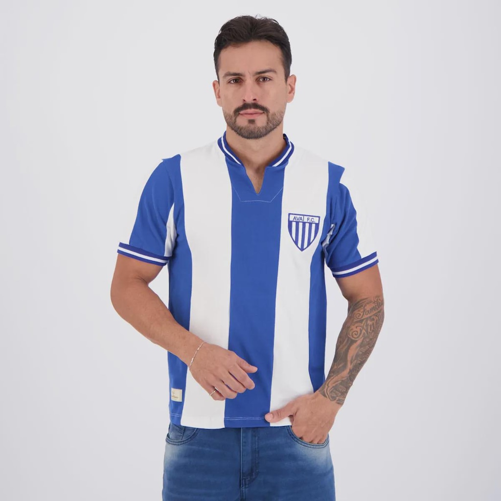 Camisa Do Avaí Retrô 1977 Masculina