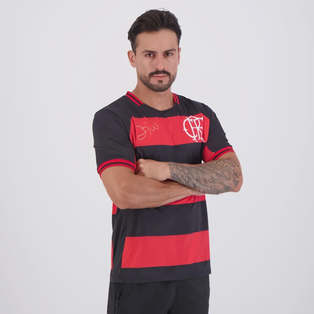 Imagem 2 do produto Camisa Do Flamengo Bench Raglan Masculina