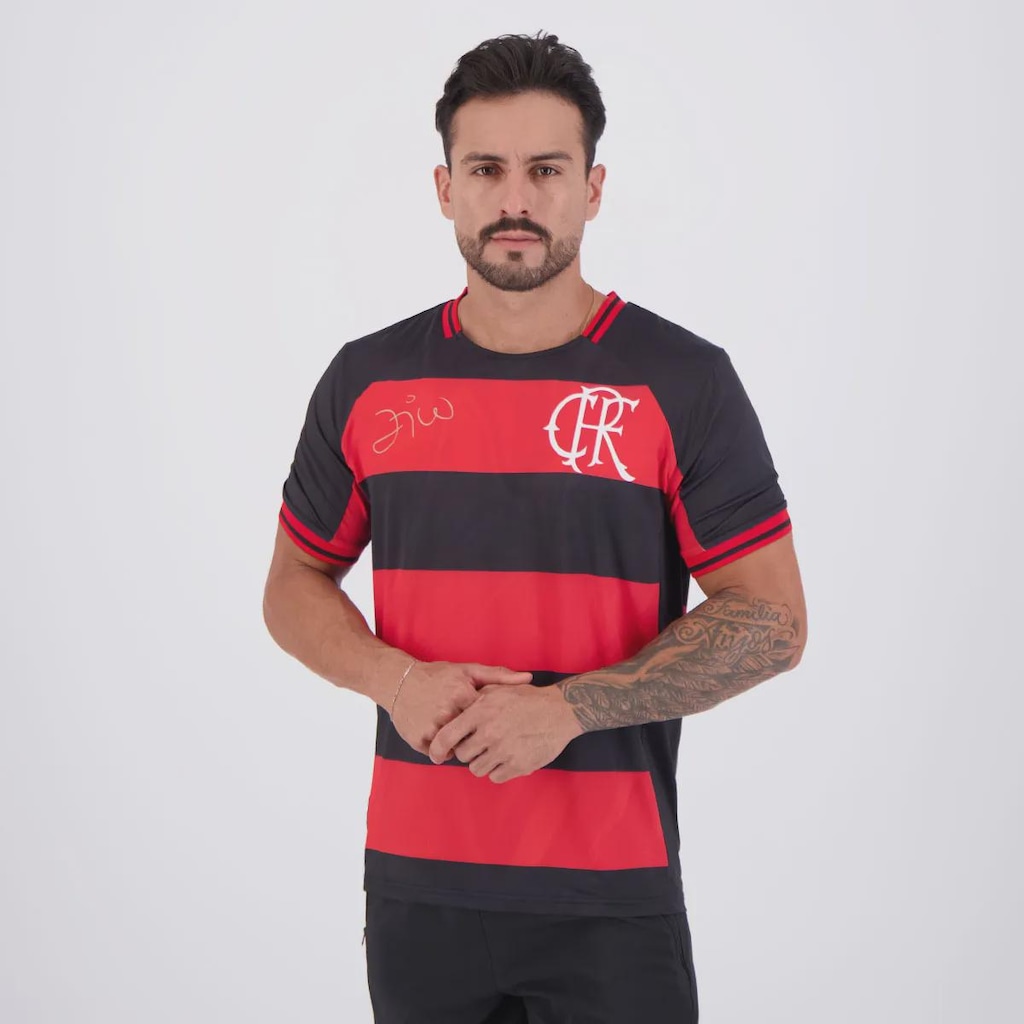 Imagem 3 do produto Camisa Do Flamengo Bench Raglan Masculina