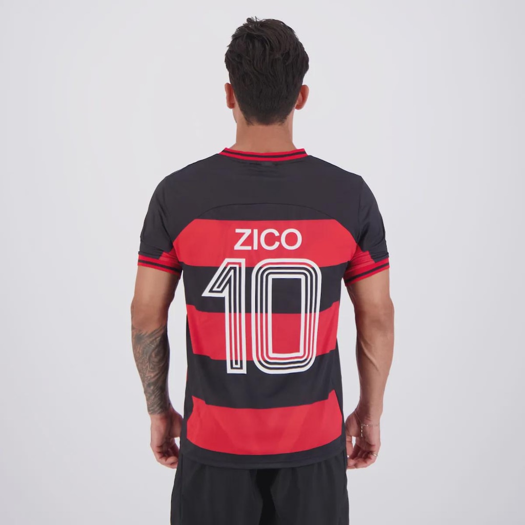 Imagem 4 do produto Camisa Do Flamengo Bench Raglan Masculina
